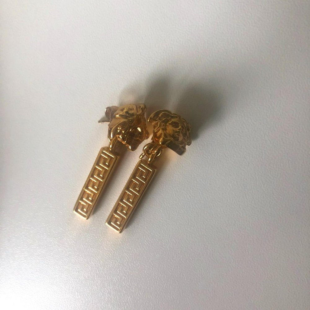 Authentic Versace Drop Earrings